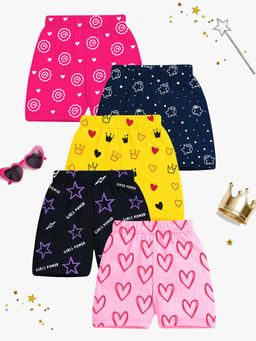 Kuchipoo - Multi-Color Printed Shorts