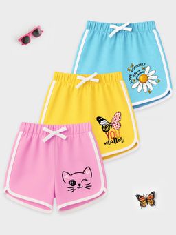 Kuchipoo - Multi-Color Printed Shorts