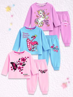 Kuchipoo - Multi-Color Printed T-Shirts and Joggers