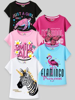 Kuchipoo - Multi-Color Printed T-Shirts