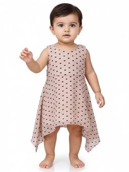 Creative Kids - Cream Printed Dress
