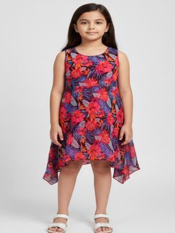 Creative Kids - Multi-Color Printed Dress