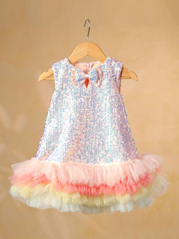 CASA NINOS - Multi-Color Embellished Dress