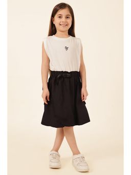 One Friday - White Solid Dress