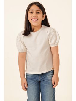 One Friday - Off White Solid Top