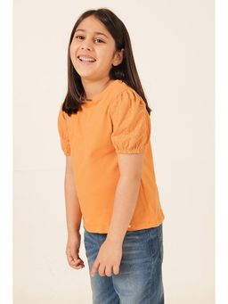 One Friday - Orange Solid Top