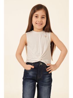 One Friday - Off White Solid Top