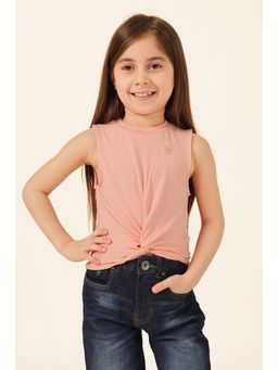 One Friday - Peach Solid Top