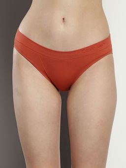 Calvin Klein - Solid Rust Mid Rise Bikini-Brief