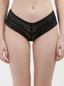 Calvin Klein - Self Design Black Mid Rise Hipster