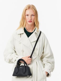 Lacoste - Black Daily City Mini Bugatti Bag