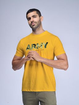 Aero Armour - Army Camo Yellow Graphic T-Shirt
