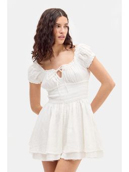 BDG by Urban Outfitters - Rowan Playsuit - White