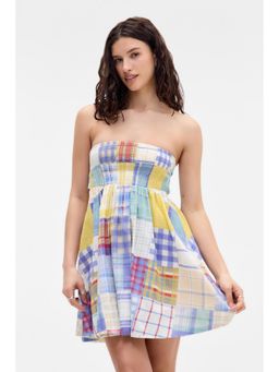 BDG by Urban Outfitters - Aurora Patch Dress - Blue