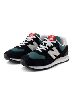 New Balance - Unisex U574XX Black Green Matter Sneakers