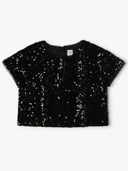 GAP - Black Embellished Regular Top