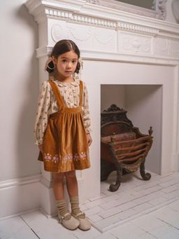 EARLY SUNDAY - Cream Printed Relaxed Top