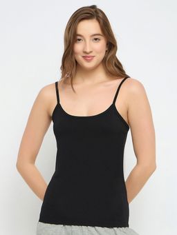 Clovia - Women Black Solid Camisole