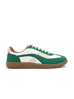 Bewakoof - Mens Green Rippers Sienna Low-Top Sneakers