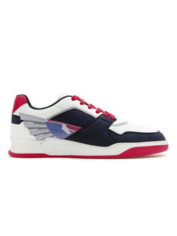 Bewakoof - Mens White Official Marvel Captain America Low-Top Sneakers