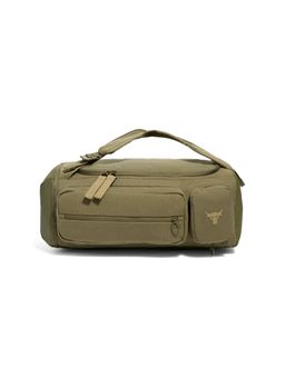 Under Armour - Men's Project Rock Duffle Bag With Detachable Strap - Khaki