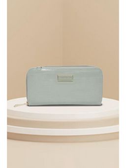 Van Heusen - Women Green Textured Casual Wallet