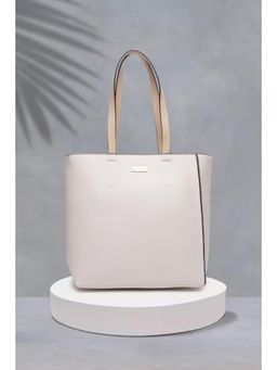Van Heusen - Women White Solid Casual Handbag