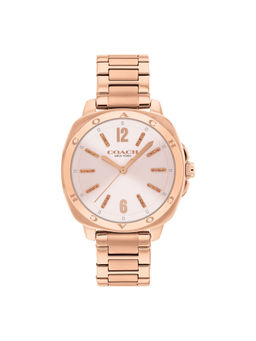 Coach - Kitt Qtz Basic Blush Pink Round Dial Womens Watch (14504467) (M)