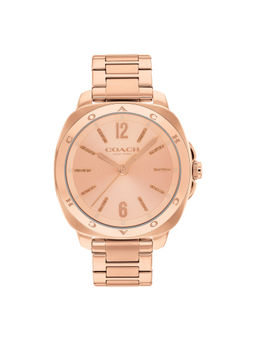 Coach - Kitt Qtz Basic Rose Gold Round Dial Womens Watch (14504479) (M)