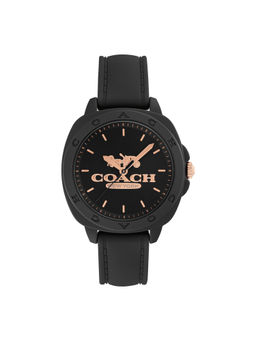 Coach - Kitt Qtz Basic Black Round Dial Womens Watch (14504539) (M)