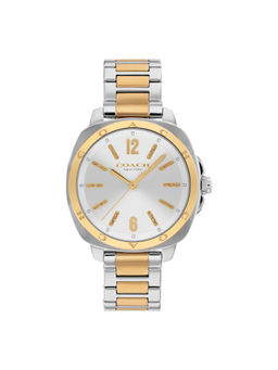 Coach - Kitt Qtz Basic Multi-Color White Round Dial Womens Watch (14504544) (M)
