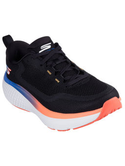 SKECHERS - Men GO RUN SUPERSONIC MAX Black Lace Up Running Shoes