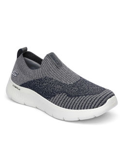 SKECHERS - Mens GO WALK FLEX Charcoal Grey Walking Shoes