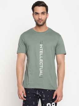 Cantabil - Men Green T-shirt