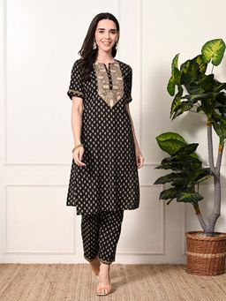 MYSHKA - Cotton Printed Kurta and Pant (Set of 2)