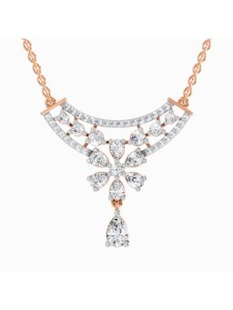 Sparkles - Lab Grown Diamond 2.06 Carat Fashion Pendant Necklace for Women, 14K Rose Gold
