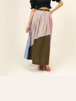 Doodlage - Irene Multicolor Maxi Skirt