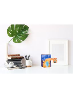 Premsons - Ceramic Tea & Coffee Mug with Tiger Print 3D Daily Use Comfortable To Hold