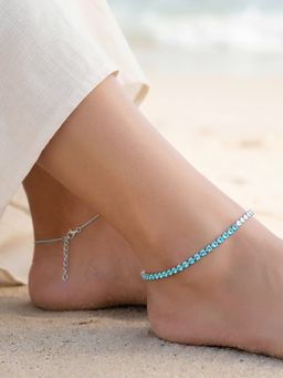 GIVA - 925 Silver Eucleia Anklet