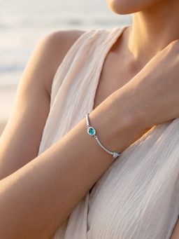 GIVA - 925 Silver Eileion Adjustable Bracelet