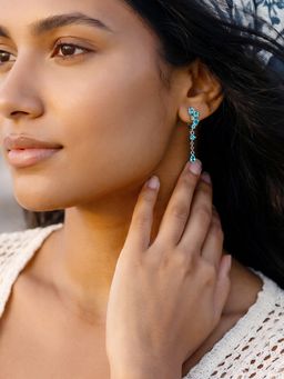 GIVA - 925 Silver Antiope Drop Earrings