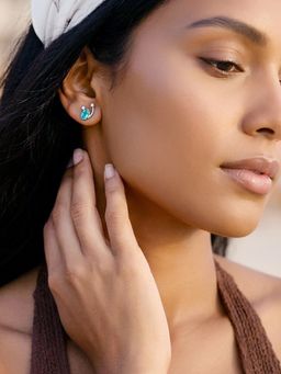 GIVA - 925 Silver Ianthe Stud Earrings