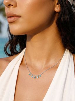 GIVA - 925 Silver Leto Necklace