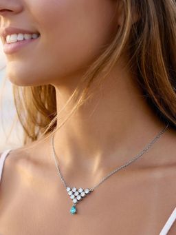 GIVA - 925 Silver Antiope Necklace