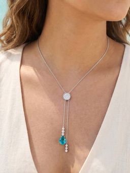 GIVA - 925 Silver Aceso Necklace