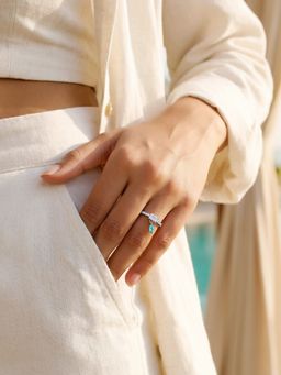 GIVA - 925 Silver Aurea Ariadne Ring