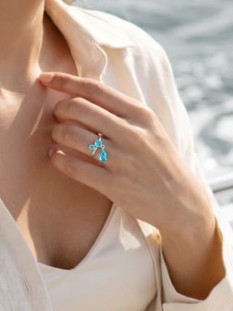GIVA - 925 Silver Enyo Ring