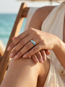 GIVA - 925 Silver Cyrene Ring