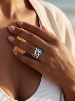 GIVA - 925 Silver Leucothea Ring