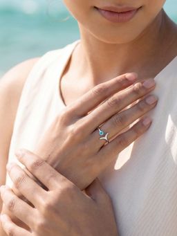 GIVA - 925 Silver Calliope Ring